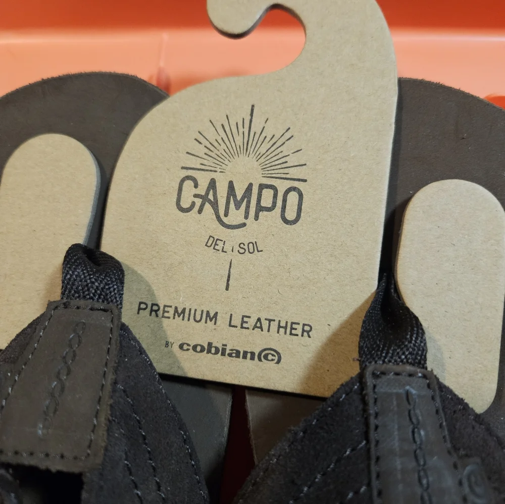 Cobian CAMPO DEL SOL Mens Lazo Sandals: BROWN: NEW WITH TAGS: SIZE 13